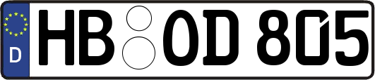 HB-OD805