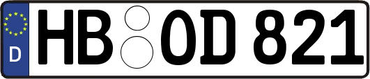 HB-OD821