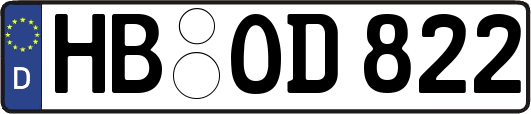 HB-OD822