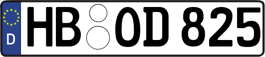 HB-OD825