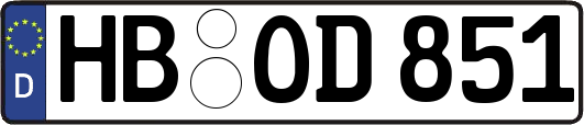 HB-OD851