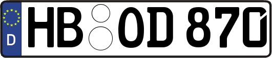 HB-OD870