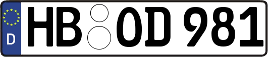 HB-OD981