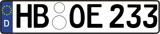 HB-OE233
