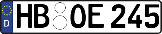 HB-OE245