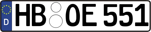 HB-OE551