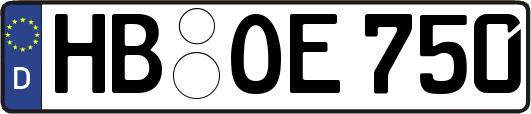 HB-OE750