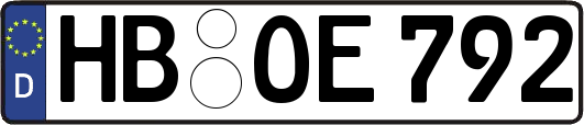 HB-OE792