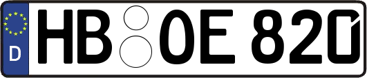 HB-OE820