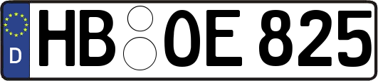 HB-OE825