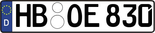 HB-OE830