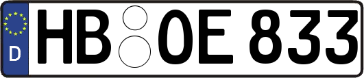 HB-OE833
