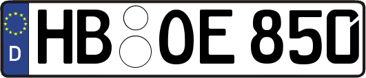 HB-OE850