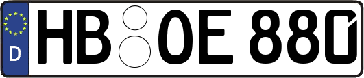 HB-OE880