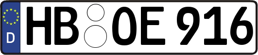 HB-OE916