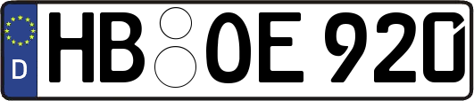 HB-OE920