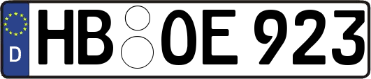 HB-OE923