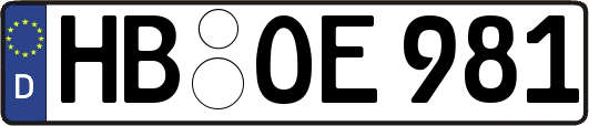 HB-OE981