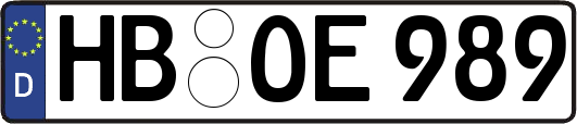 HB-OE989