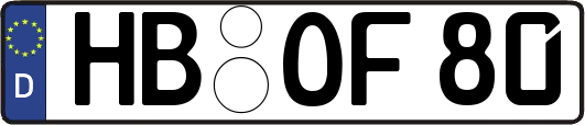 HB-OF80