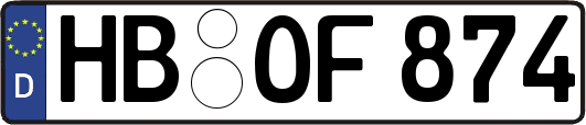 HB-OF874
