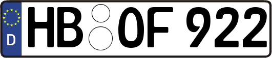 HB-OF922
