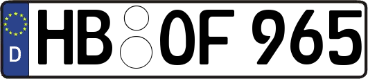 HB-OF965