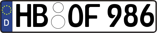 HB-OF986