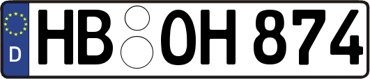 HB-OH874