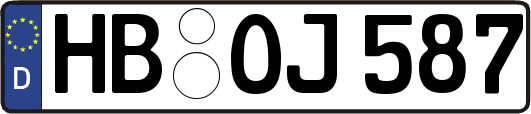 HB-OJ587
