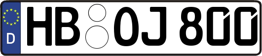 HB-OJ800