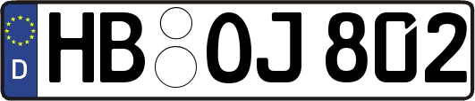 HB-OJ802