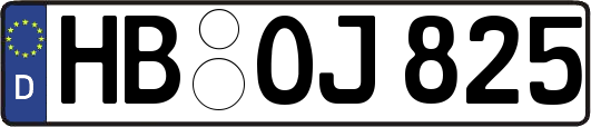 HB-OJ825