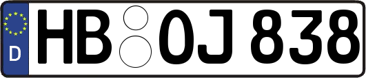 HB-OJ838