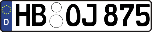 HB-OJ875