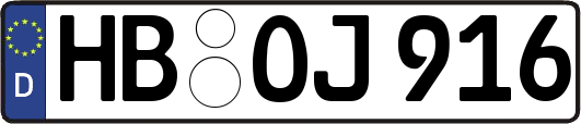 HB-OJ916