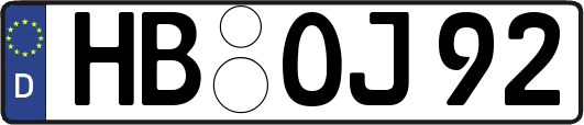 HB-OJ92