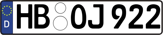 HB-OJ922
