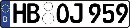 HB-OJ959