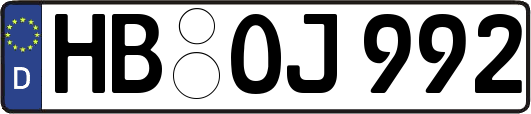 HB-OJ992