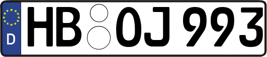 HB-OJ993