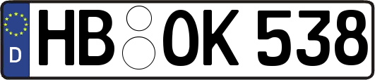 HB-OK538