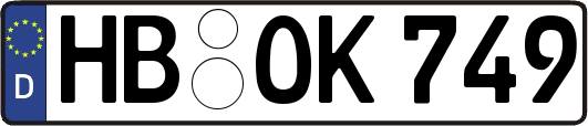 HB-OK749