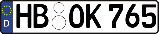 HB-OK765