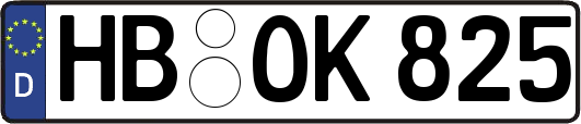 HB-OK825