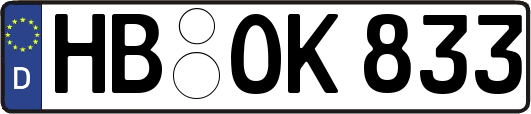 HB-OK833