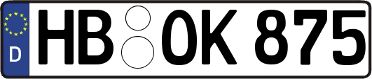 HB-OK875