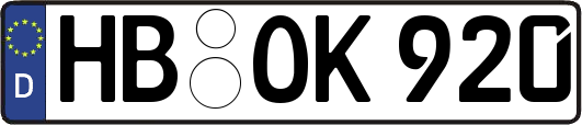 HB-OK920