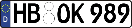 HB-OK989