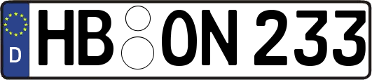 HB-ON233